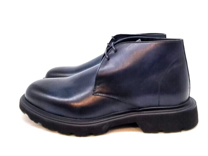 Andrea Nobile men's polish shoes mod. 304 crust blue