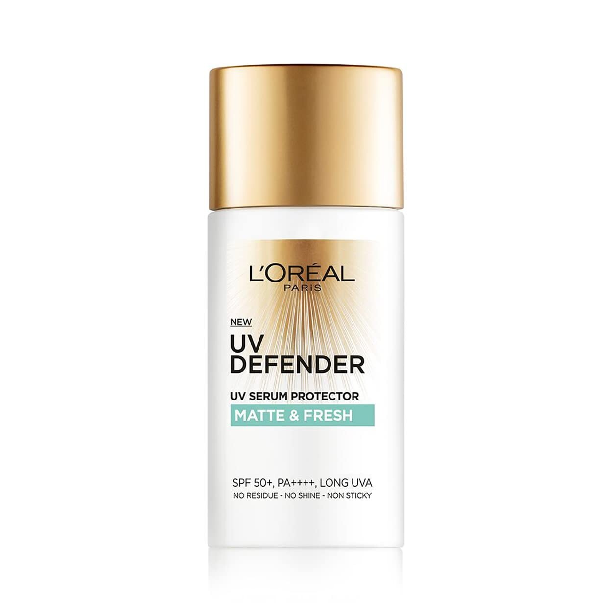 L'Oreal Paris UV Defender Serum Protector Sunscreen SPF 50 PA+++,Matte & Fresh