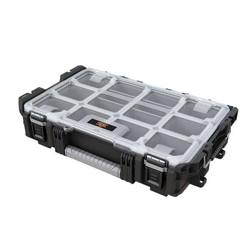 Keter Pro Gear Clear Organiser 56 x 34.5 x 12.8cm Hard Wearing KET257190N