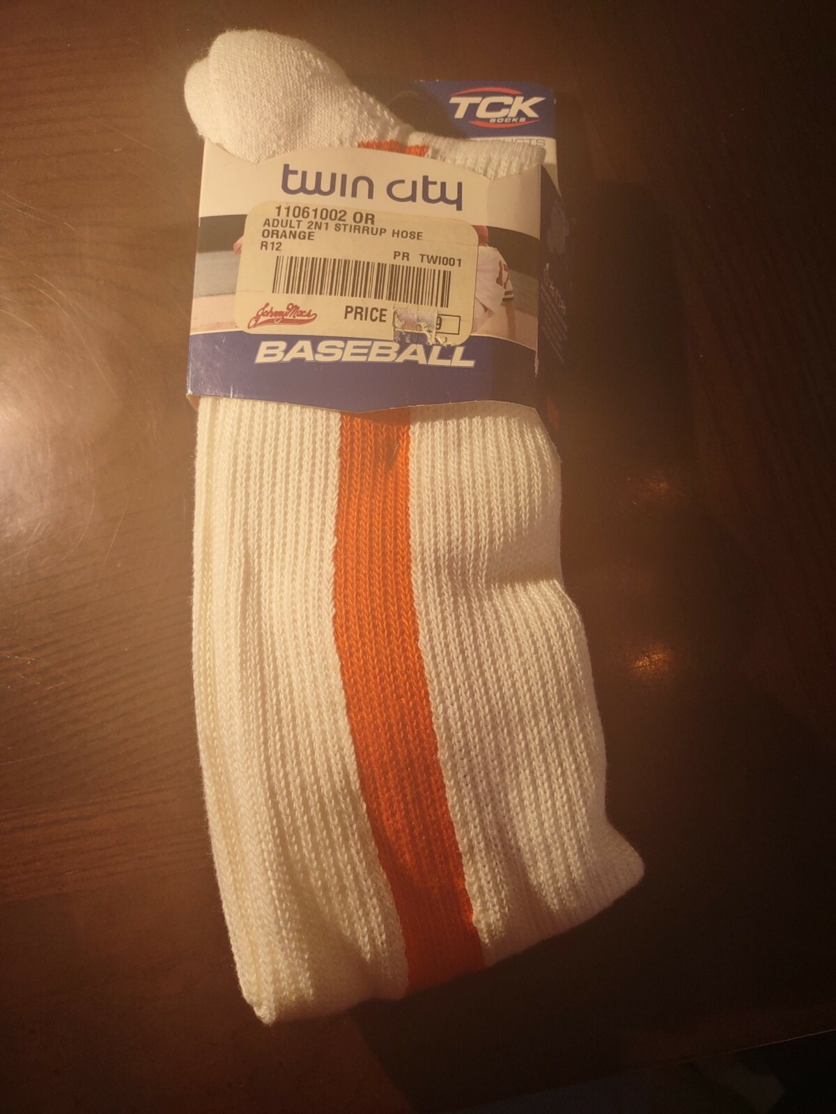 Adult Large 2n1 Stirrup Hose Orange