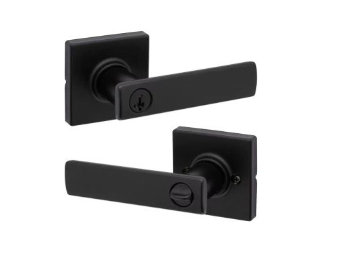 Kwikset 740 VDL SQT 11P SMT 97402-691 Vedani Keyed Entry Levers Venetian Bronze