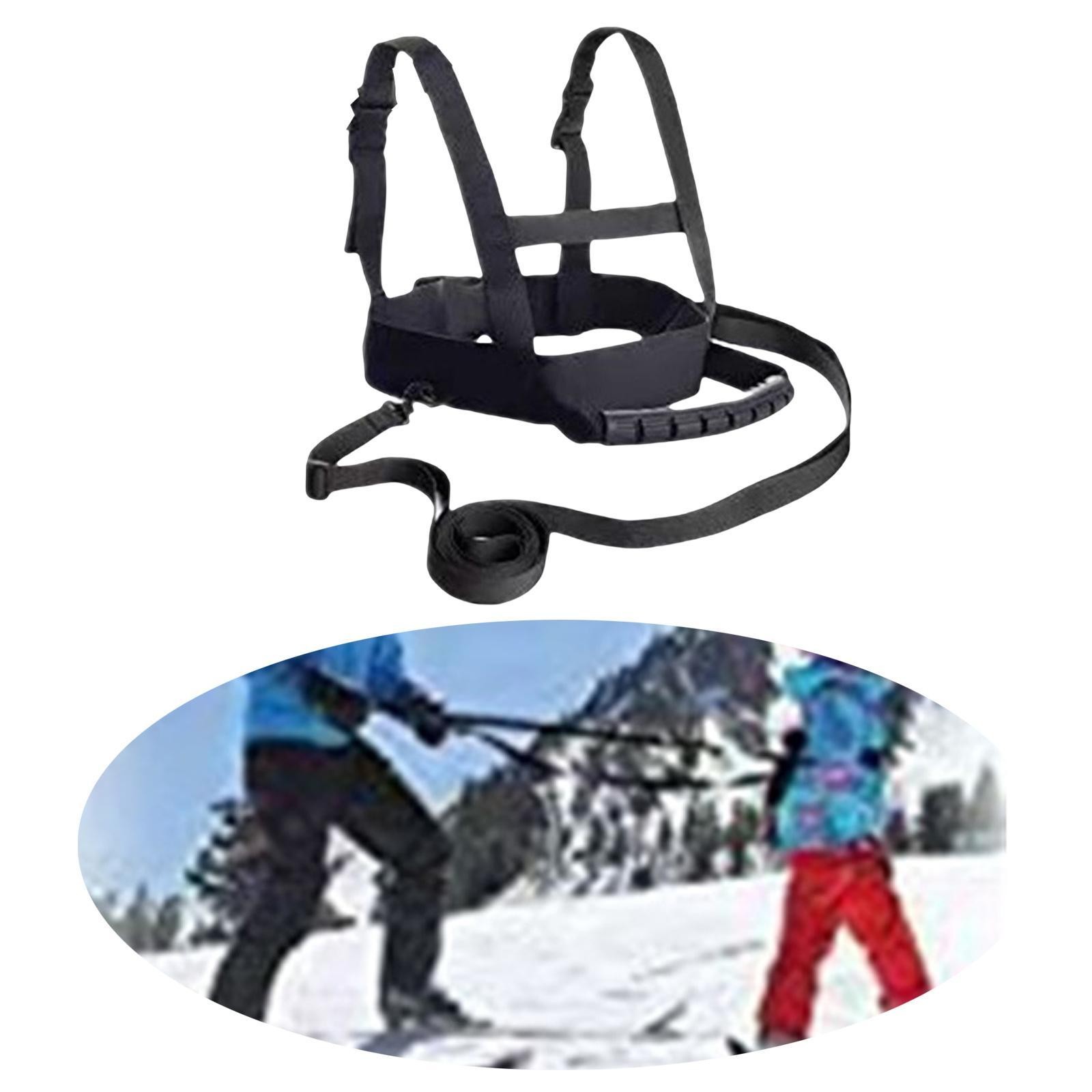Kids Ski Shoulder Harness Leash Snowboard Harness Handle for Boy and Girl Kids