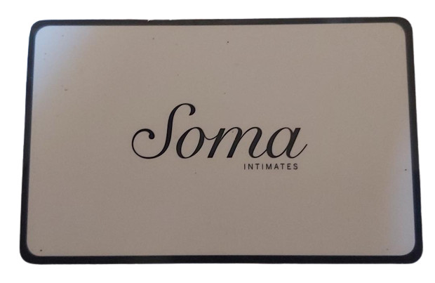 Soma Merchandise Credit Gift Card totaling $60.60 asking $55.00!
