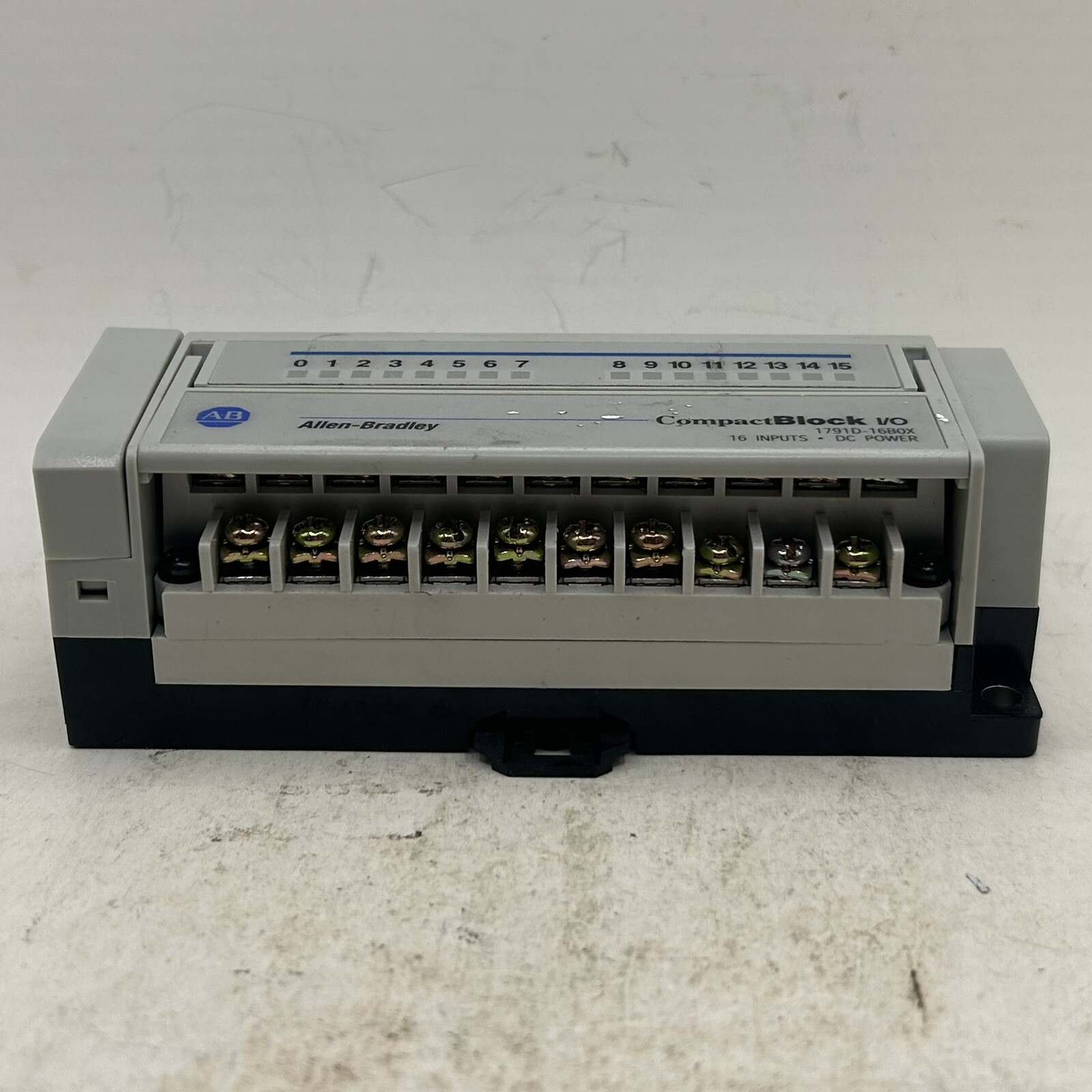 Allen-Bradley 1791D-16B0X CompactBlock I/O 16 Sinking Input Expansion Module