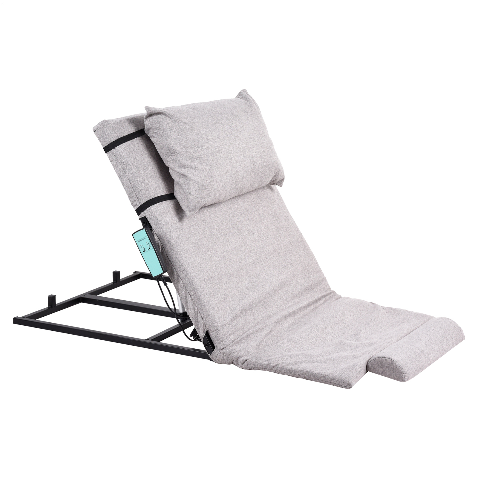 Electric Lifting Backrest Pillow with Electric Pump System for Sit-up Backrest