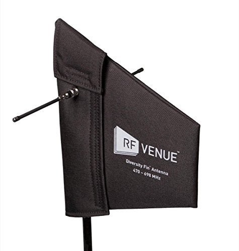 RF Venue Diversity Fin Antenna for Wireless Microphones