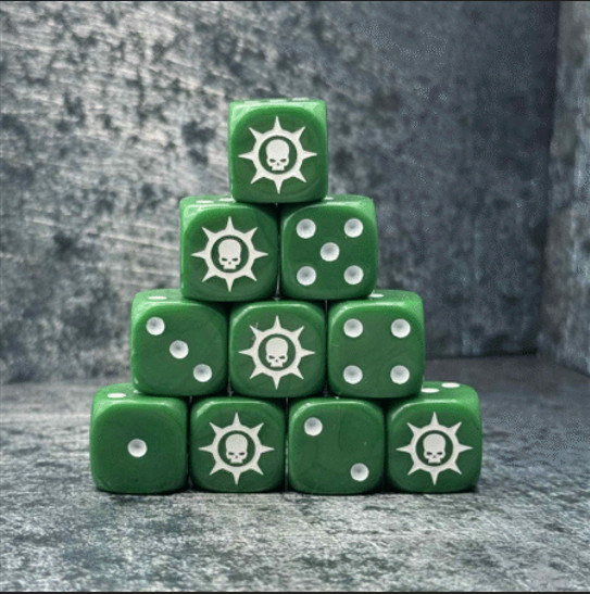 Sons of Medusa, Custom Inspired Dice, ideal for Tabletop Games