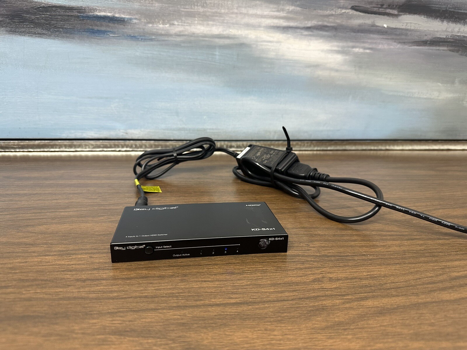 key digital KD-S4x1  4x1 4K HDMI Switch works great