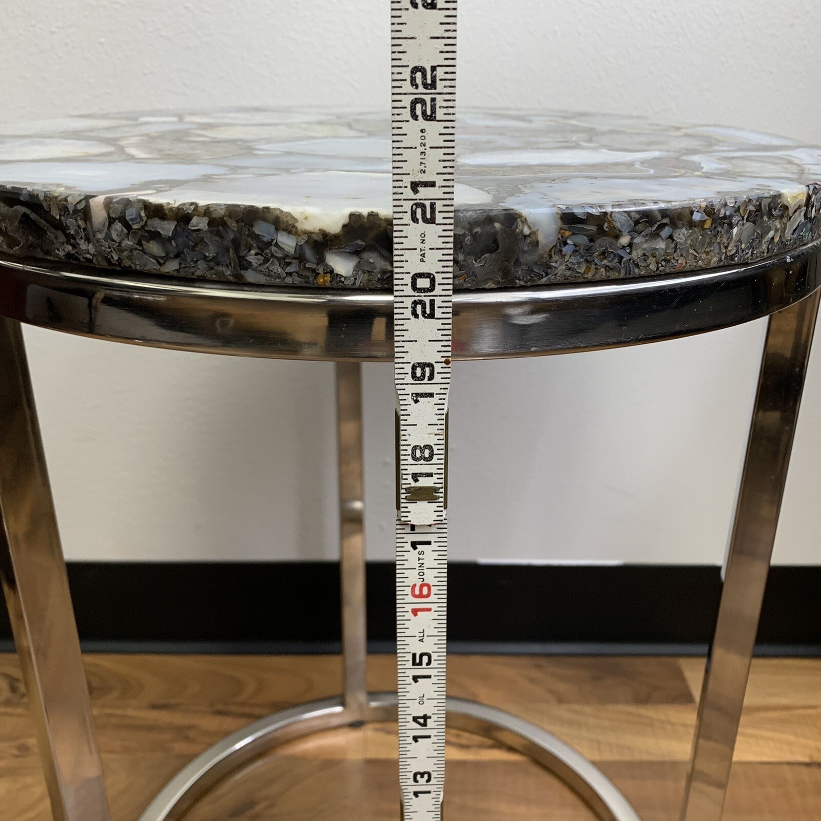 Agate Slice Table Casa Arte Decor Made in India Side End Table