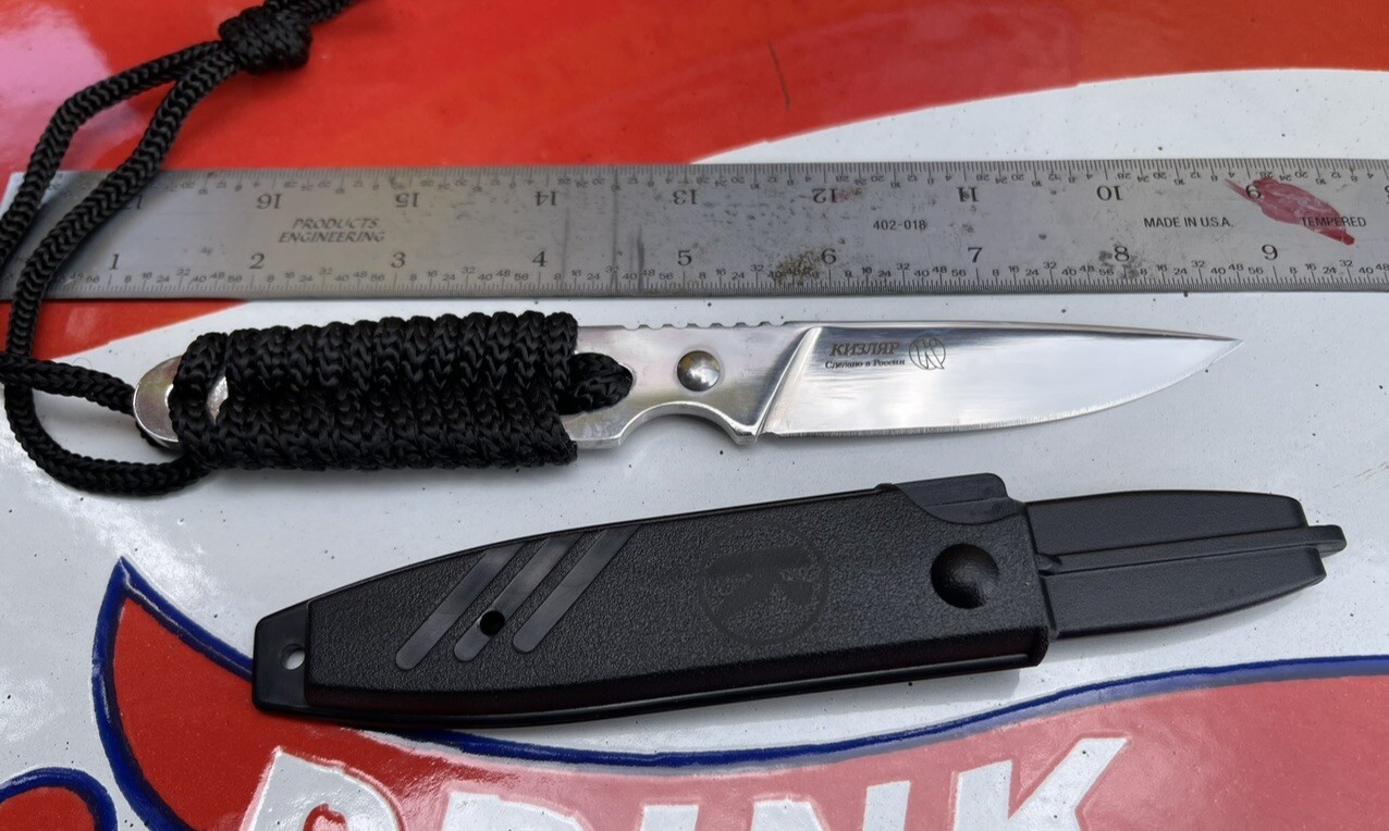 Kizlyar Russian knife Needle AUS-8