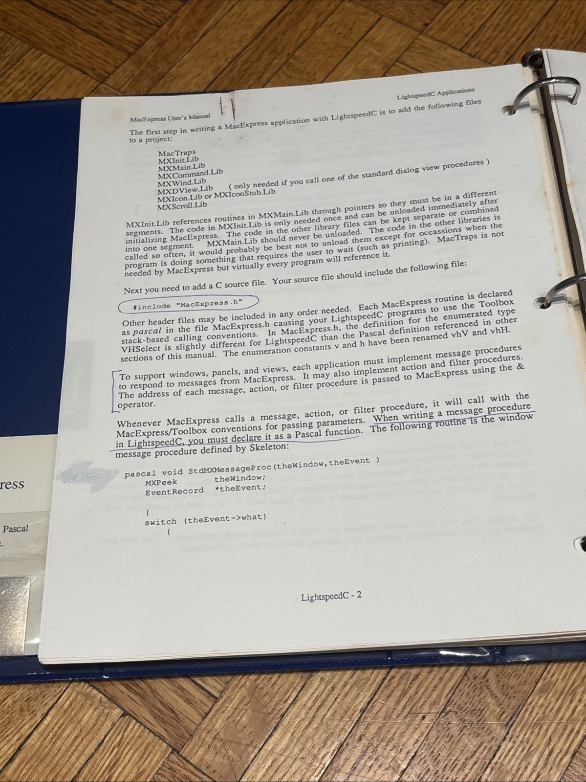Vintage MacExpress 1.2 Macintosh Software Development Tool + Manual 3.5” Floppy