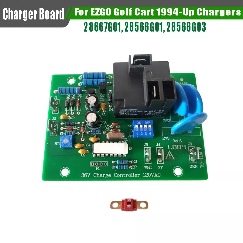 28667-G01 Charger Circuit Board For EZGO Powerwise Chargers 1994 Onwards 1PC USA