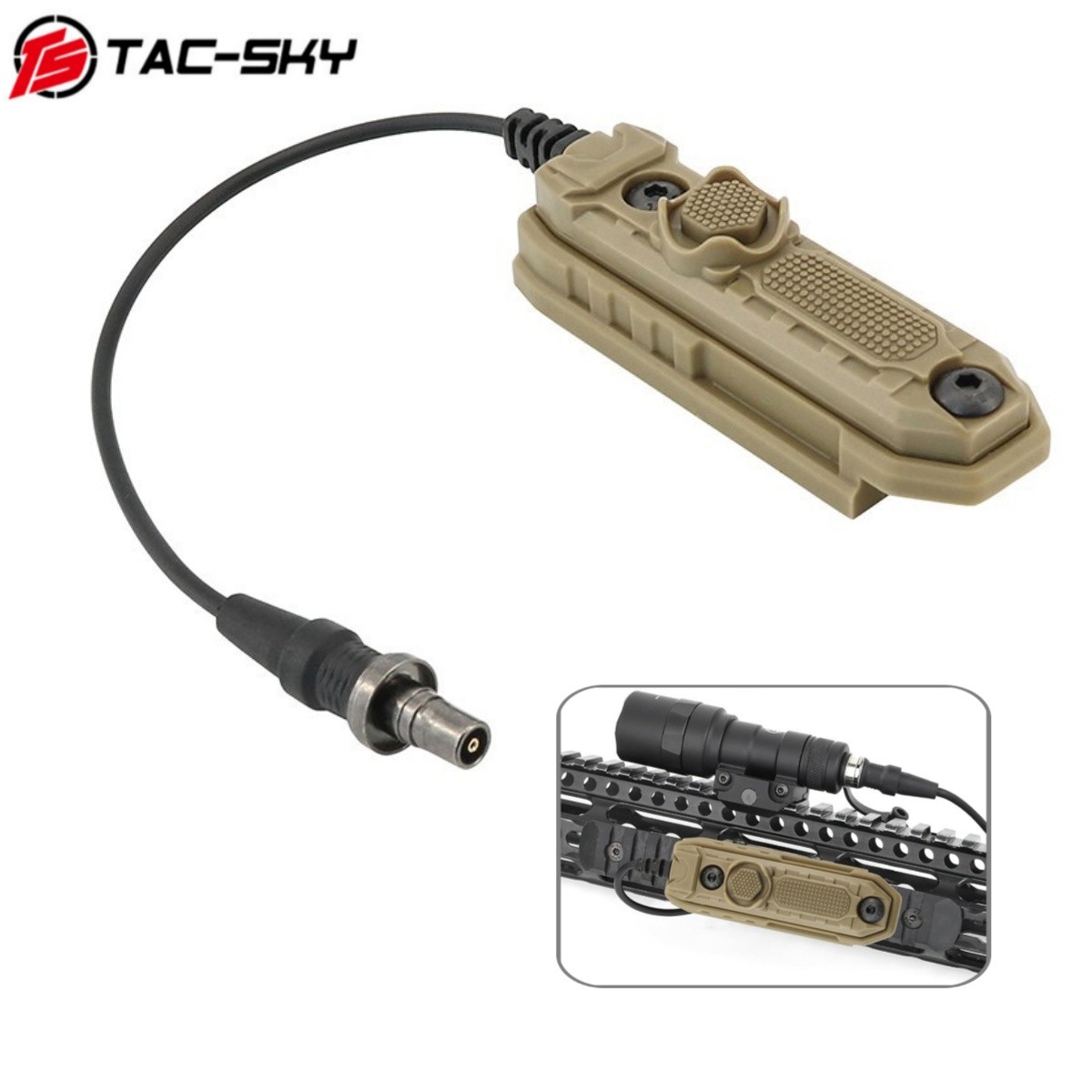 TAC-SKY Tactical Flashlight Mount, for M300/M600/M951, suitable for shooting