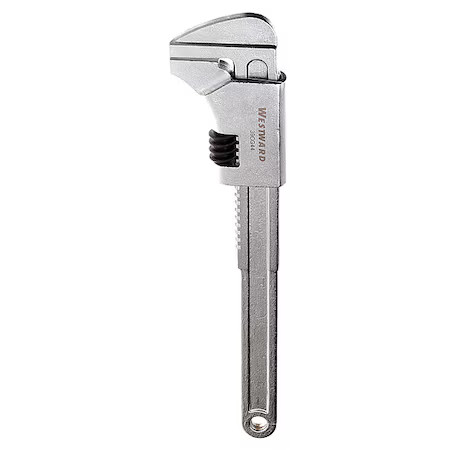 Westward 39Cg44 14 3/4 In L 3 7/32 In Cap. Alloy Steel Monkey Wrench