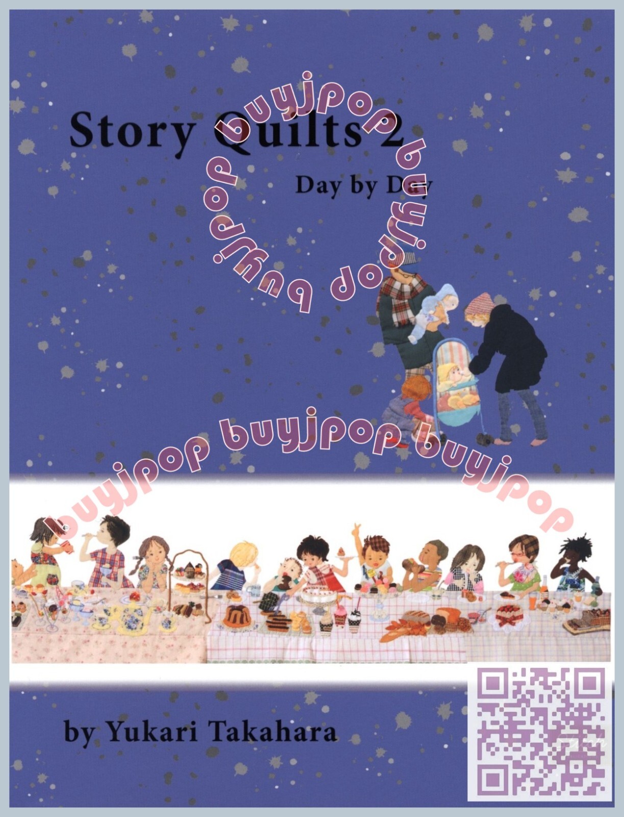 Out of Print Japanese Patchwork Quilting Pattern Book Story Quilts English Ed