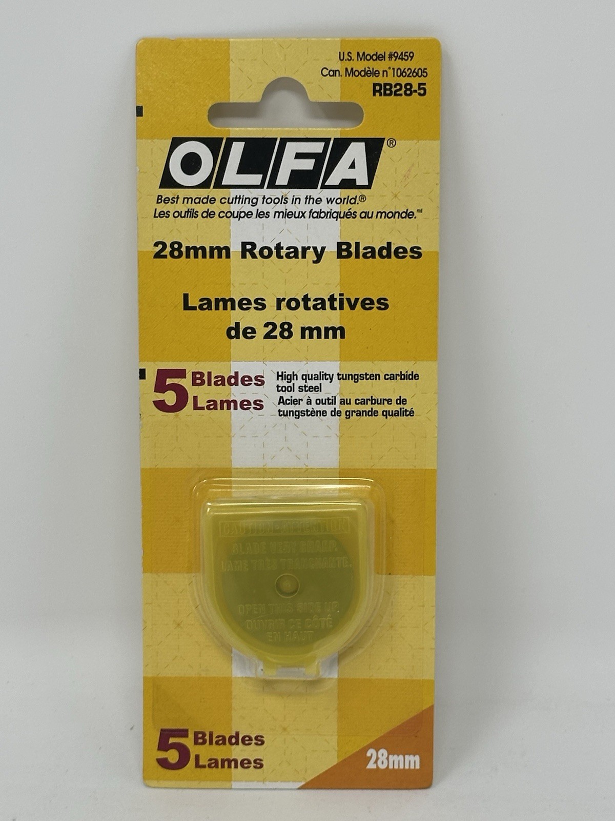 OLFA 5 Pack 28mm Rotary Blades RB28-5 Model #9459 Arts Crafting Cutting Japan