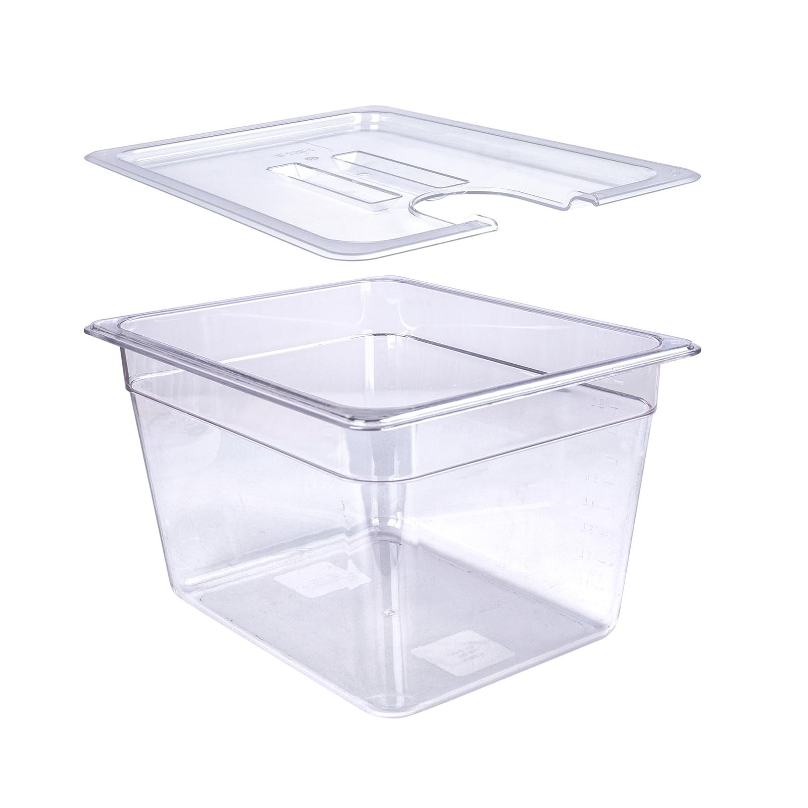 12 QT Sous Vide Container with Lid,Sous Vide Cookers Compatible with Anova, J...