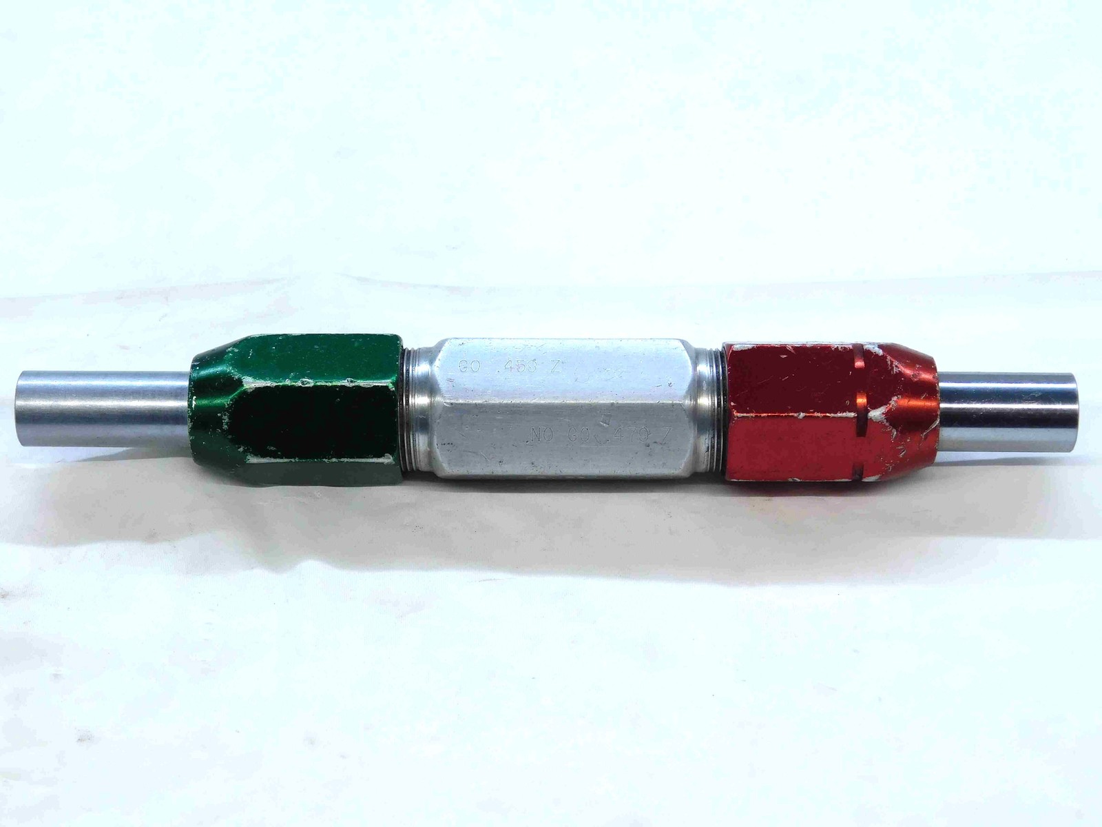 .4590 & .4790 CL Z PIN PLUG GAGE GO NO GO .4688 -.0098 15/32 12 mm .459 .479