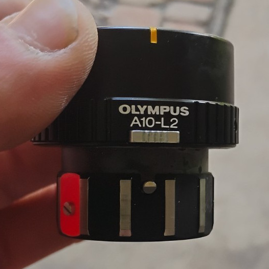 Olympus A10-L2 10x Microscope Camera Adapter for Biological Laboratory