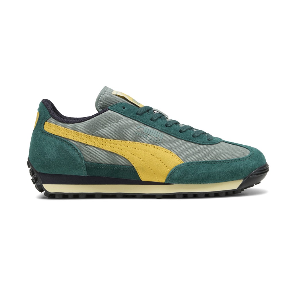 PUMA Easy Rider Weathered Mens Green, Grey, Yellow Sneakers Casual Shoes 4003970