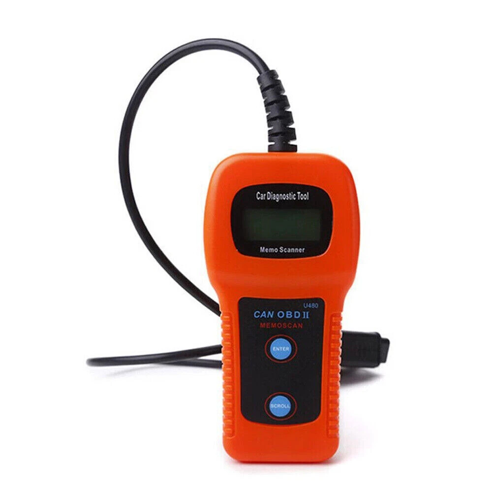 U480 Can OBD-II OBD2 Auto Scanner Fault Code Reader Car Diagnostic Tool