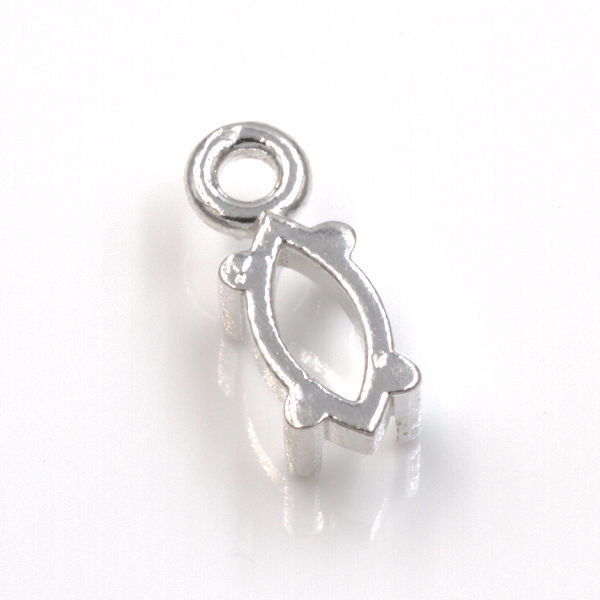 Marquise Cabochon Dangle Mounting