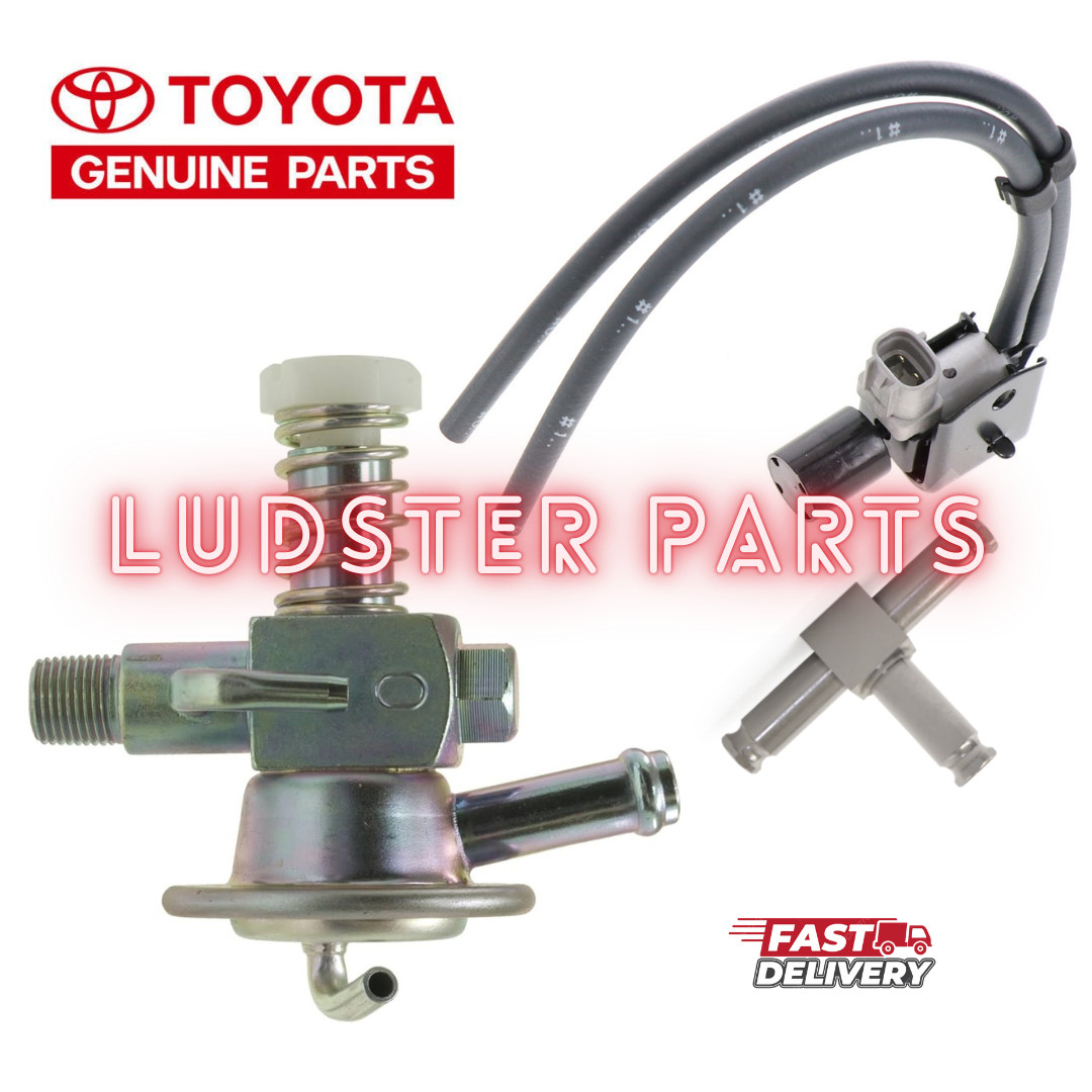 NEW 88-95 Genuine Toyota Pickup 4Runner AC Idle Up Valve Diaphragm And VSV KIT