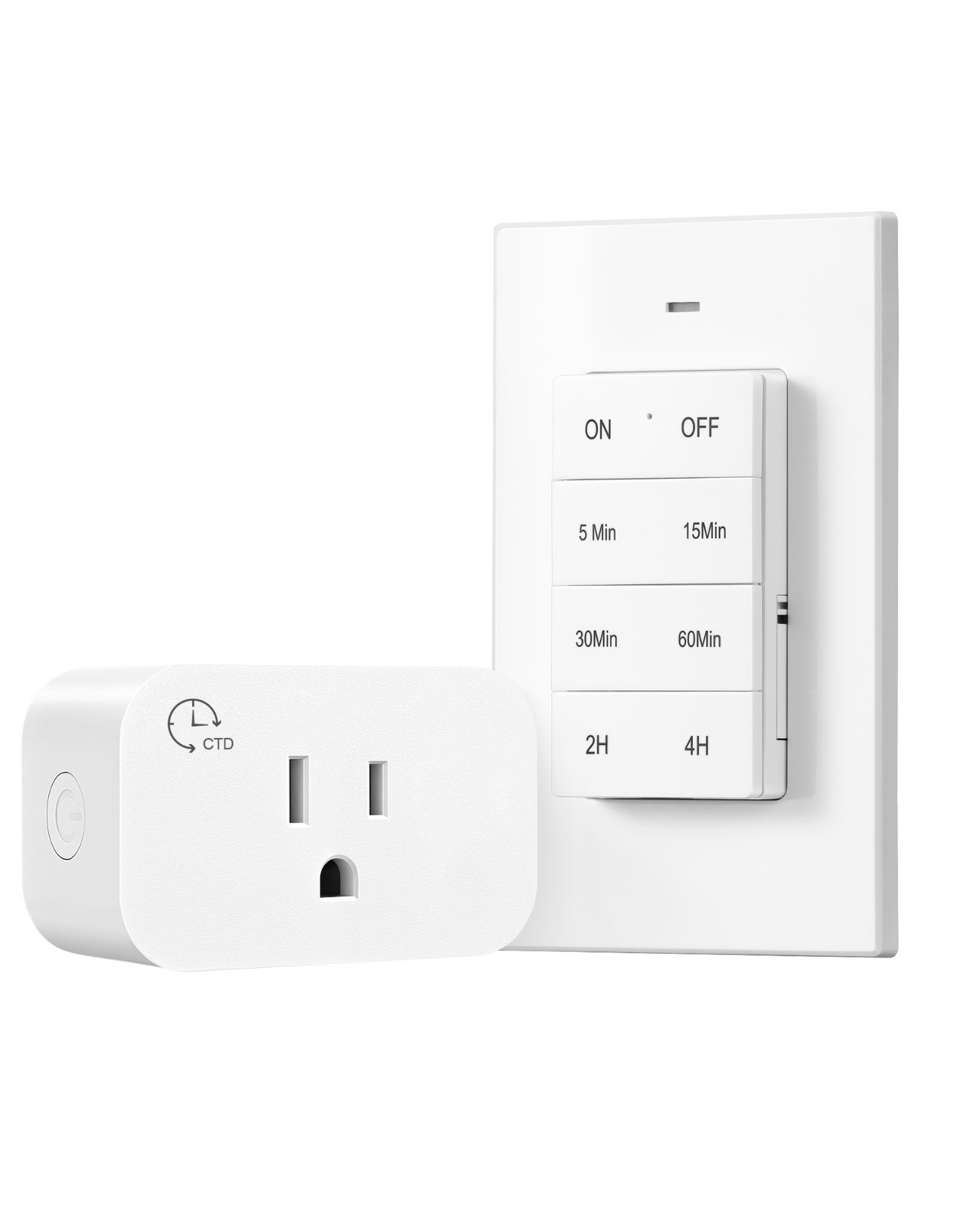 DEWENWILS Remote Control Outlet with Timer, Indoor Remote Timer Outlet,100FT