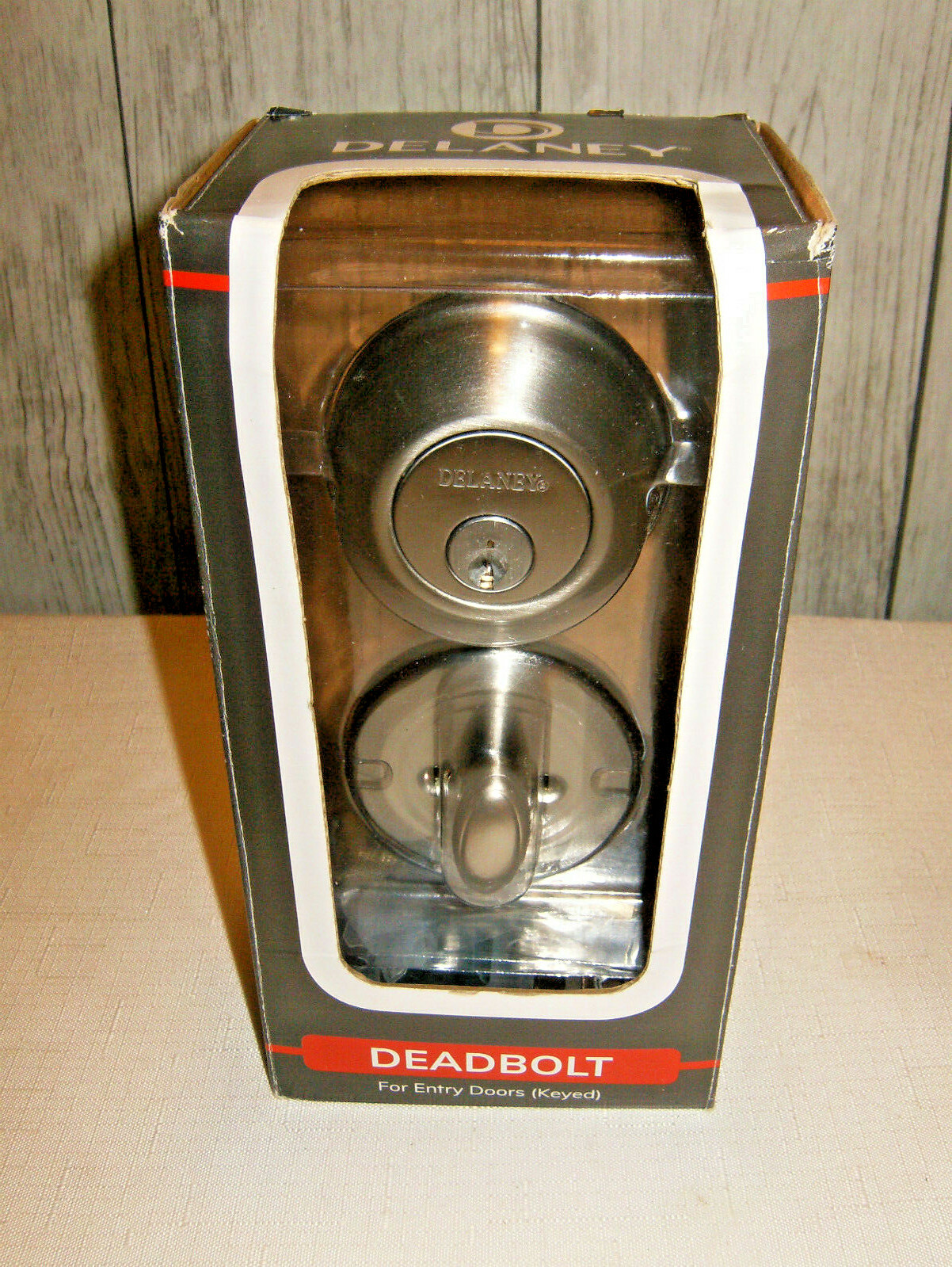 Delaney Deadbolt Entry Door Keyed Model 200LU-US15-KA6