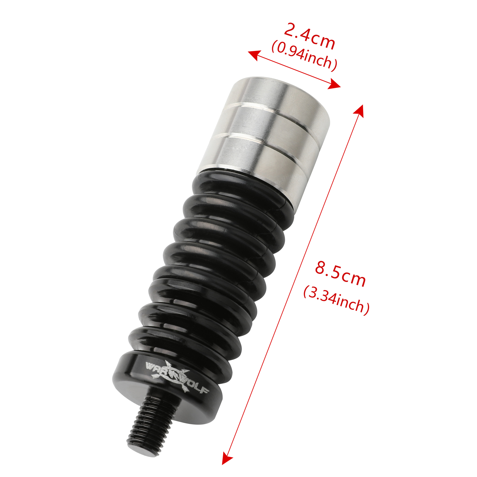 Compound Bow Riser Stabilizer Archery Shock Absorber Dampener Balance Bar Hunt