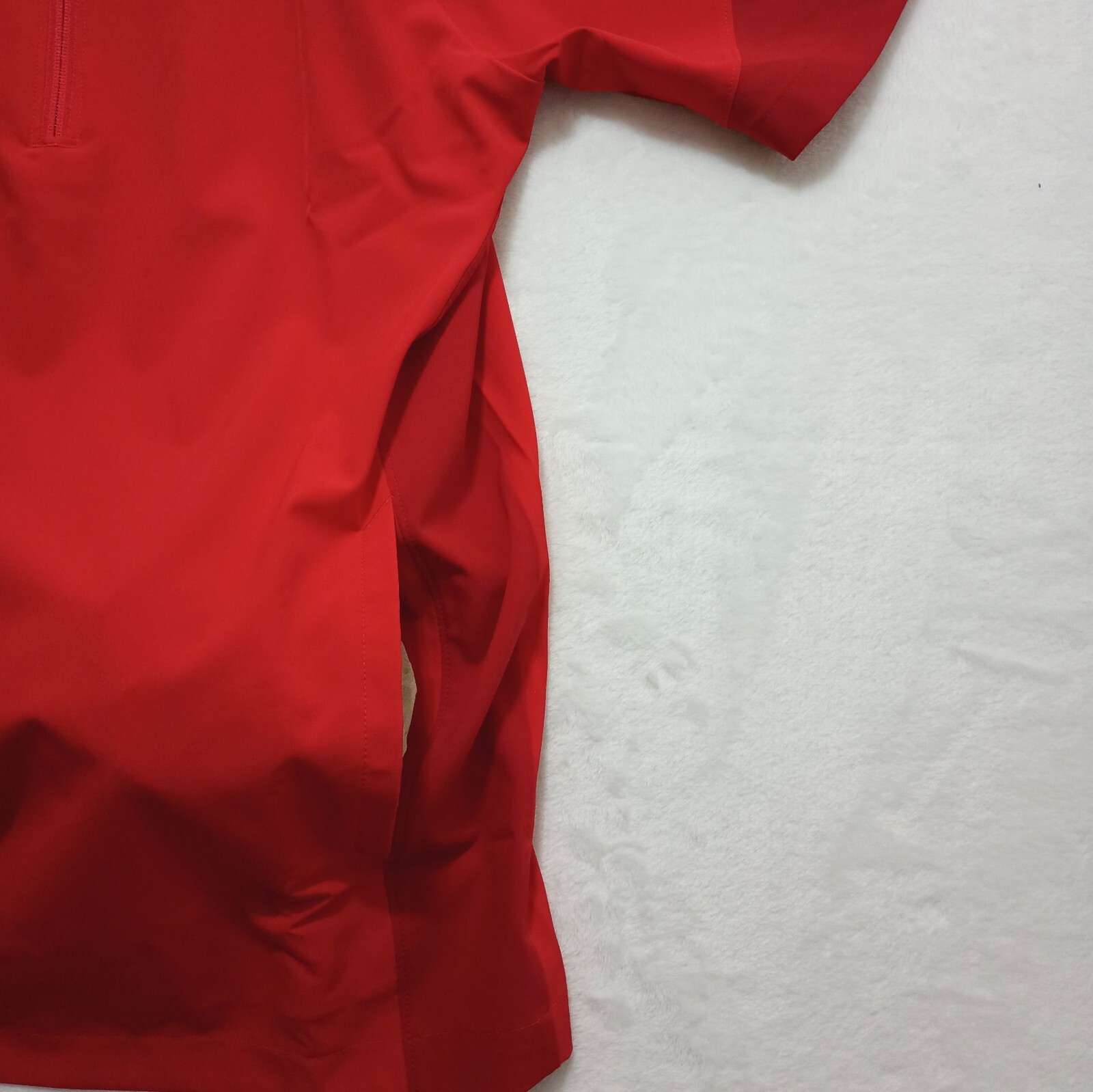 New Under Armour ¼ Zip Coach's Pullover Medium Red Storm Tech Men's Squad