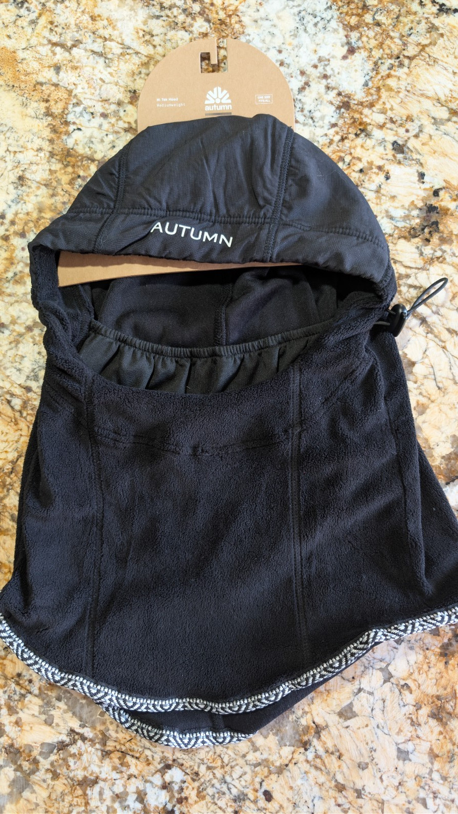 Brand New Autumn Hi Tek Hood Black