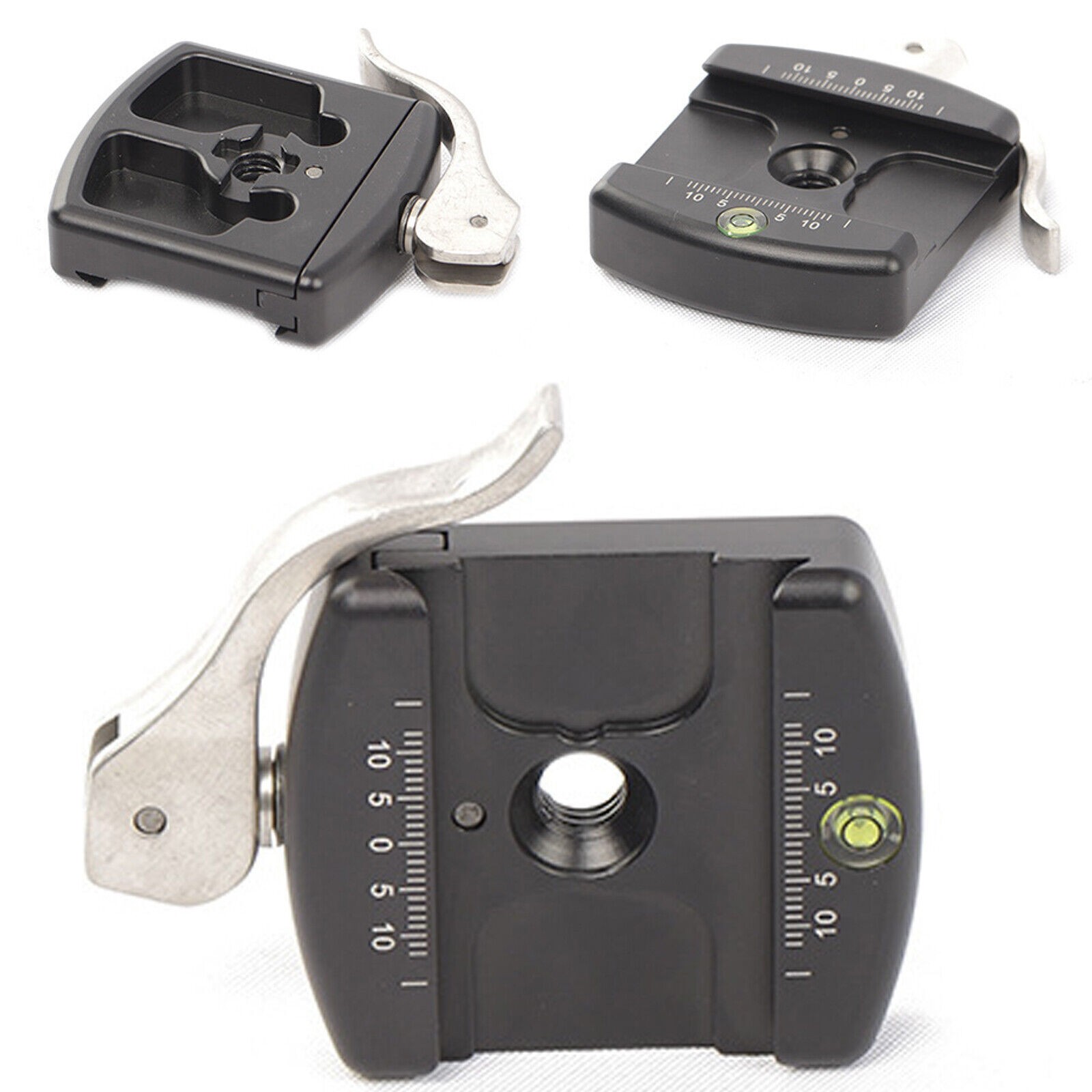For Really Right Stuff RRS Quick Release Plate Aluminum Lever Release Clamp 55mm