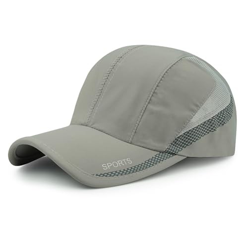 Outdoor Sun Visor Hats Lightweight Waterproof One Size 02-light Grat