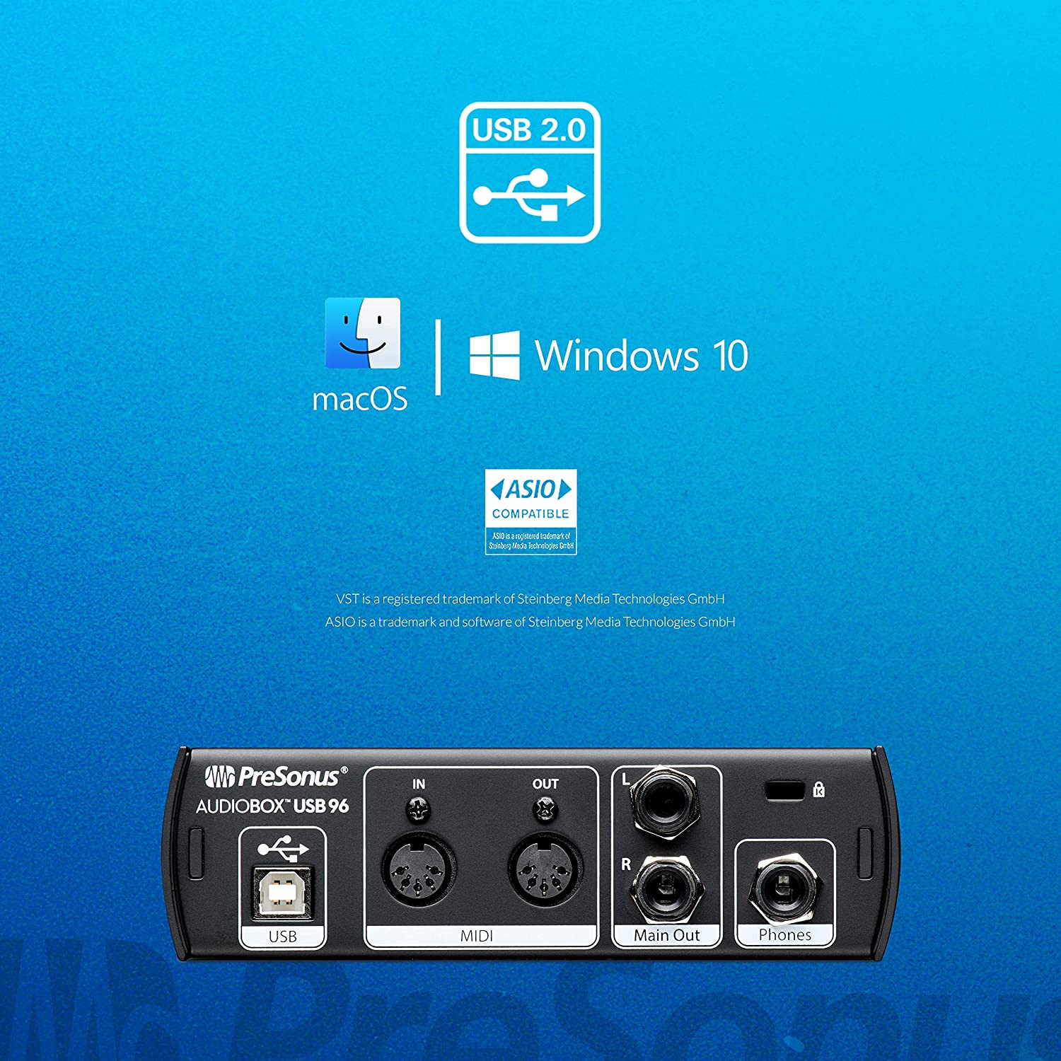 Audiobox USB 96 Studio Recording Package with Studio One Pro Software