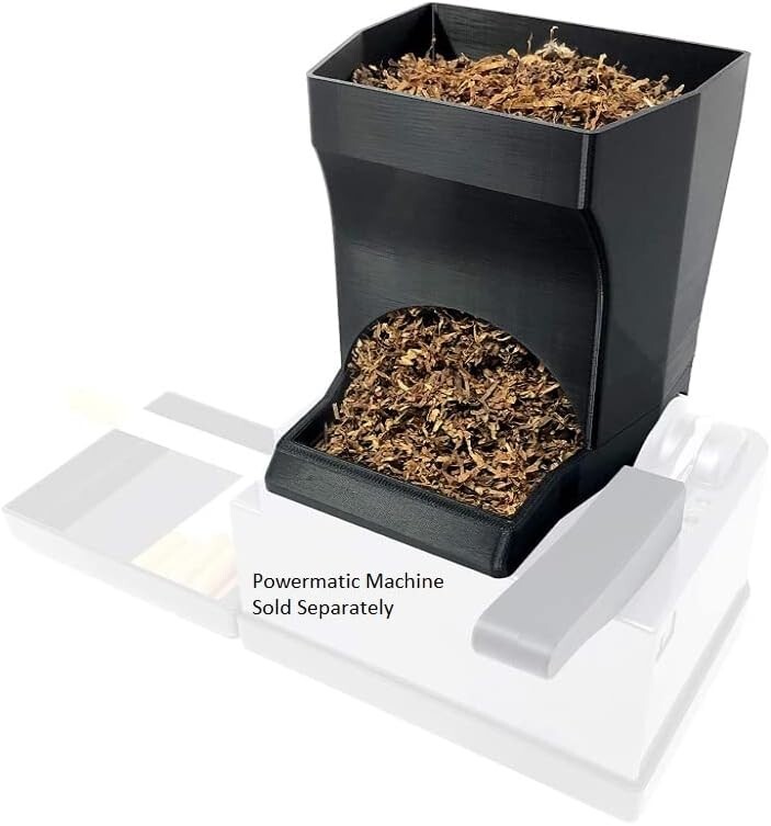 V2 Tobacco Hopper for Powermatic 2 / 2+ Holds 40+ Smokes HOPPER ONLY NO HANDLE