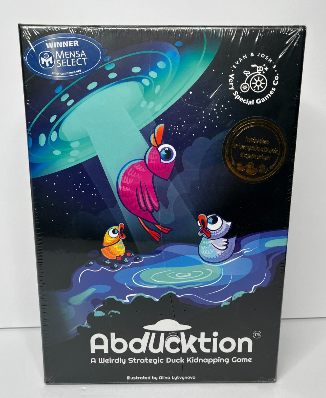 Abducktion 15 Minute Strategy Family Game For Adults And Kids 12+ Expansion