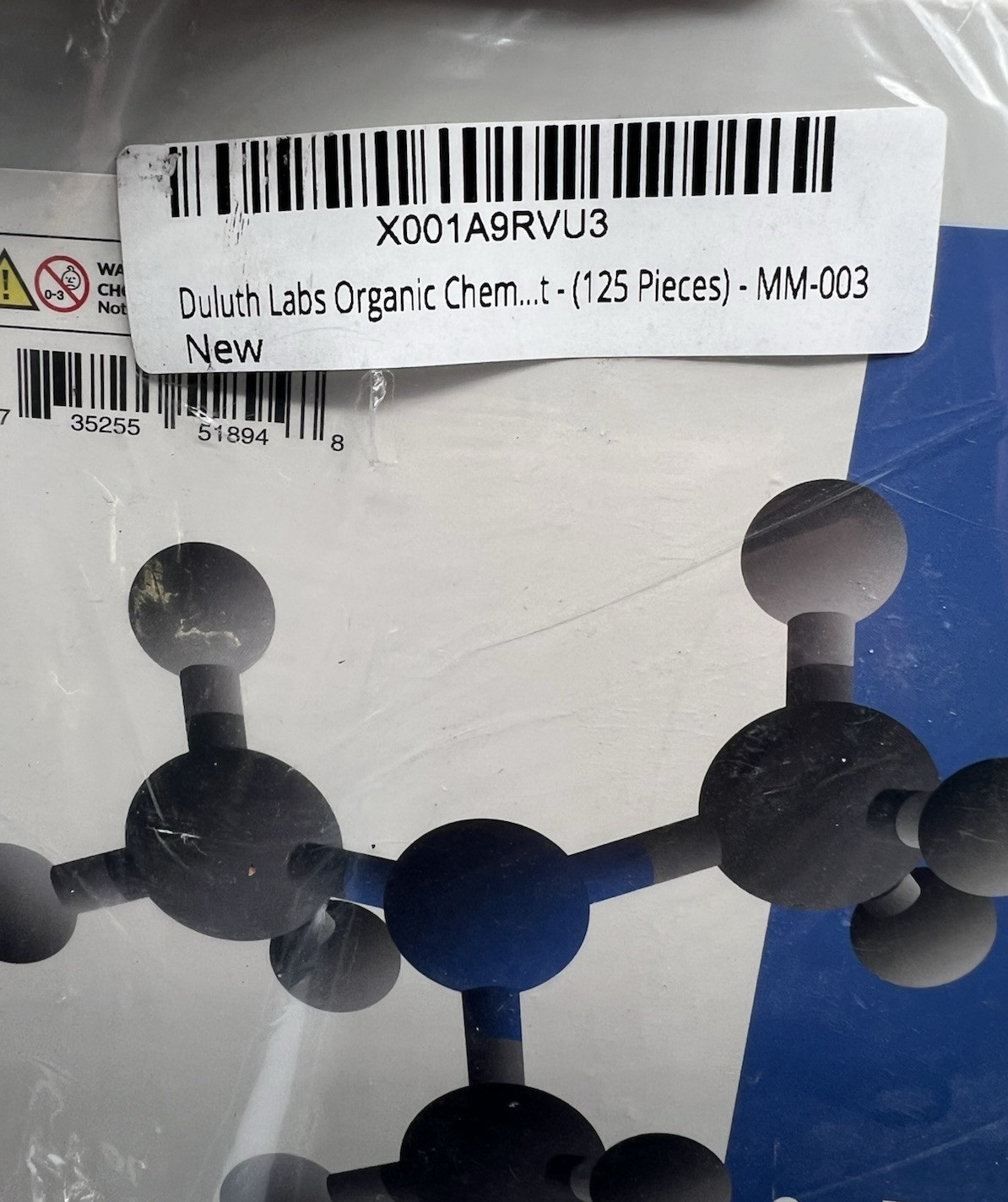 Duluth Molecular Model Molecular Modeling Kit Set Student Edition MM-003