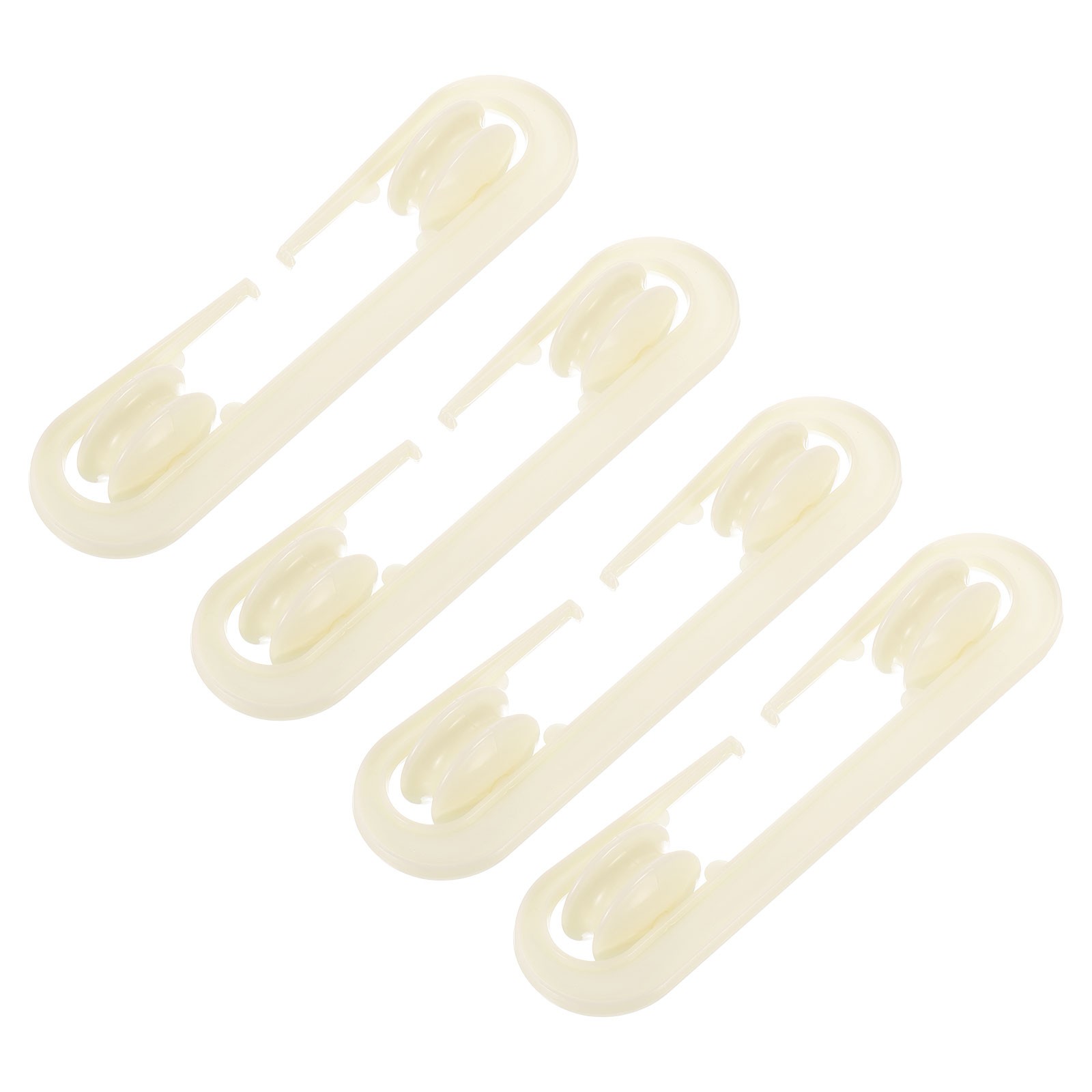 4Pcs Clothesline Spreader, ABS Plastic Pulley Separator Clothes Line Accessories