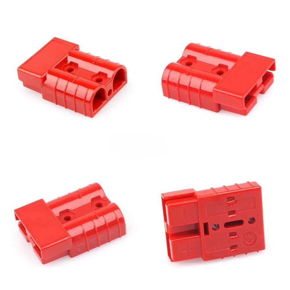 10pcs Red 50A Battery Quick Connect Winch Connector Plug Power Supply