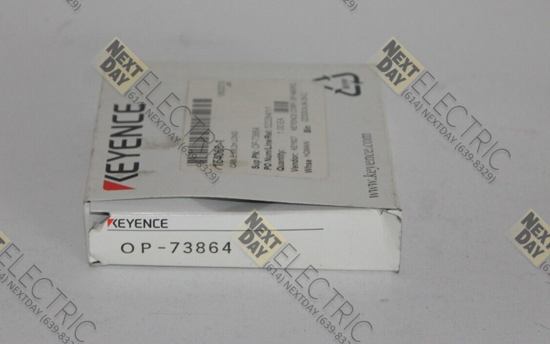 Keyence, OP-73864, OP73864, Cable Cordset 2m Long M8 Female Plug