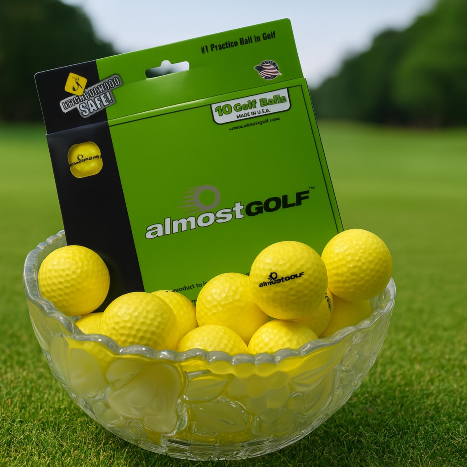 Best Practice Golf Balls on The Planet. Perfect for Golf Training. Solid Cont...