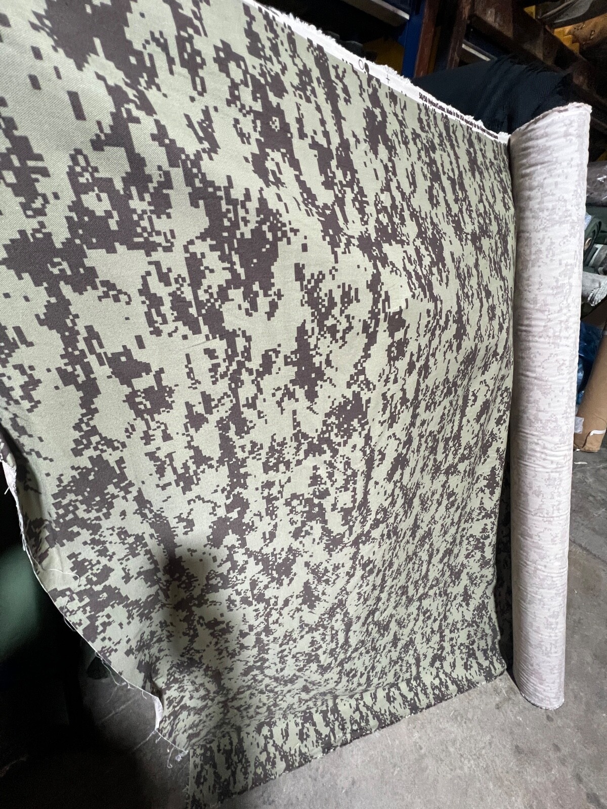Vintage Kuwait National Guard Digital Camo ACU Uniform Material