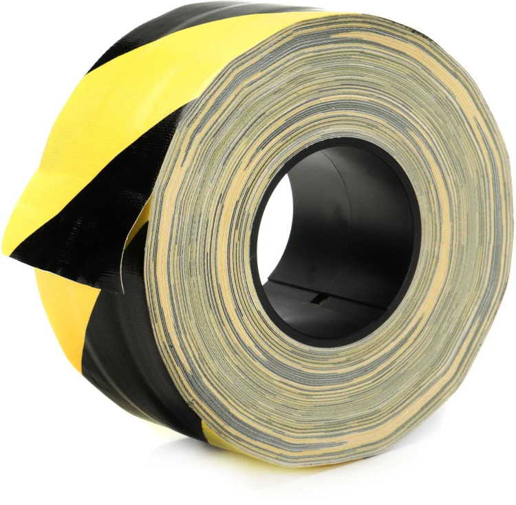 GaffTech BT-7110 Hazard Stripe DryChannel Tape - 60-yard Roll