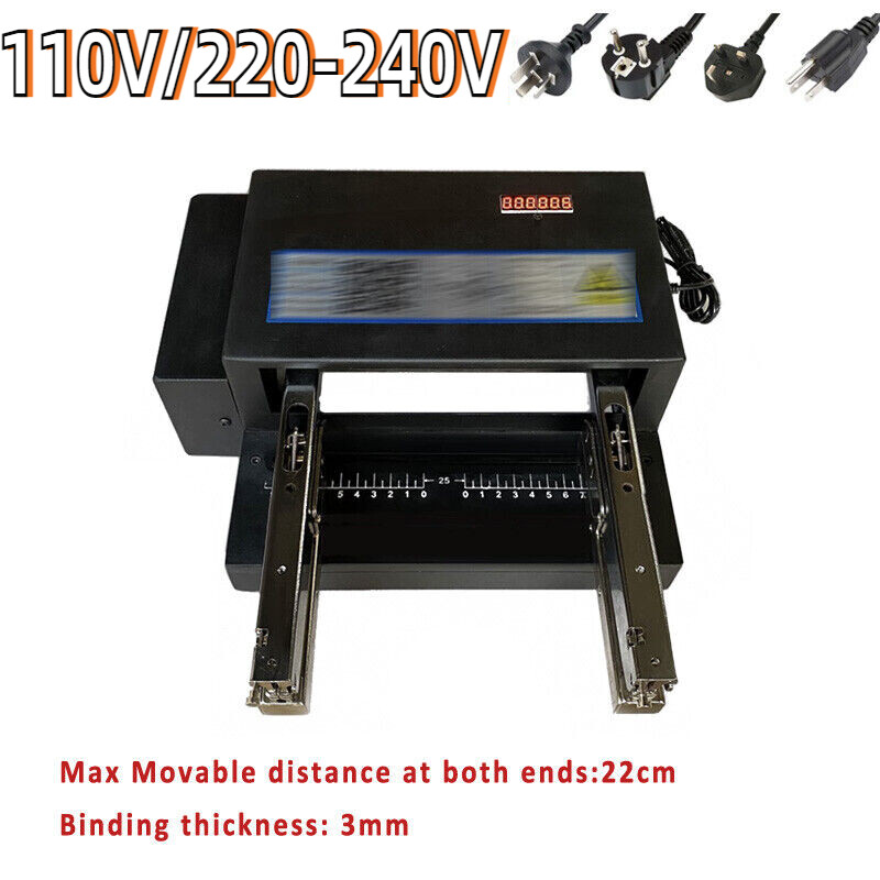 Electric Double Head Stapler Automatic Binder Multi-head Card Binding Machine.