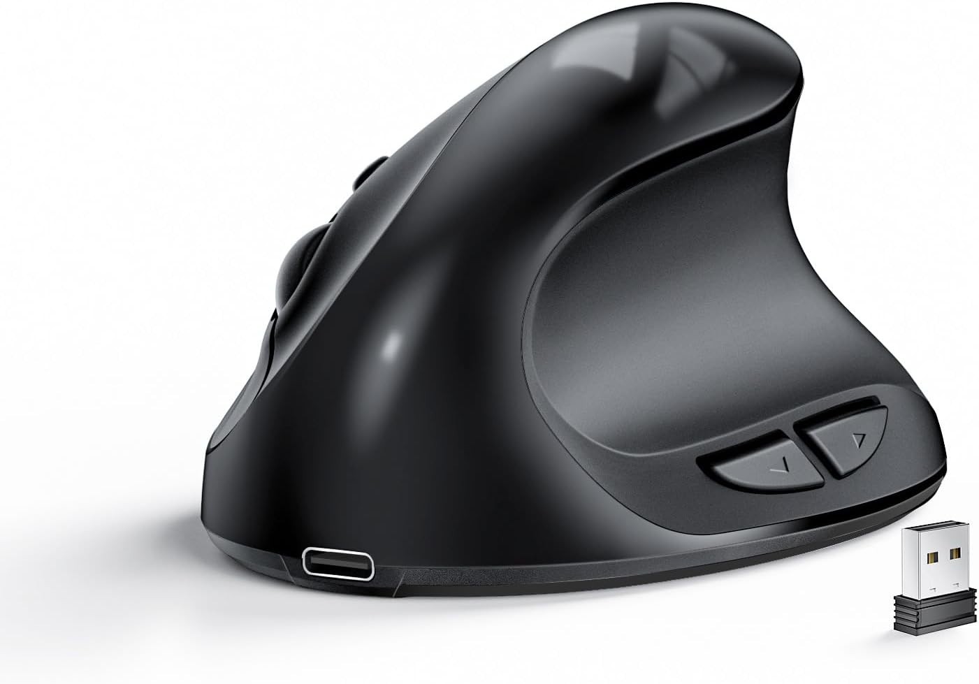 Ergonomic Wireless Mouse for Small Hands | Rechargeable & Pain-Relief Design
