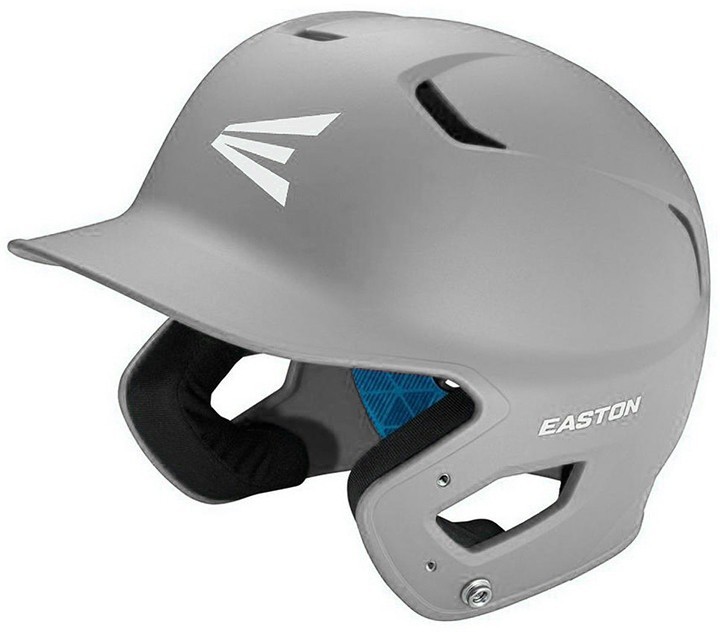 Easton Z5 2.0 Matte Solid Batting Helmet - Senior Size - Light Grey