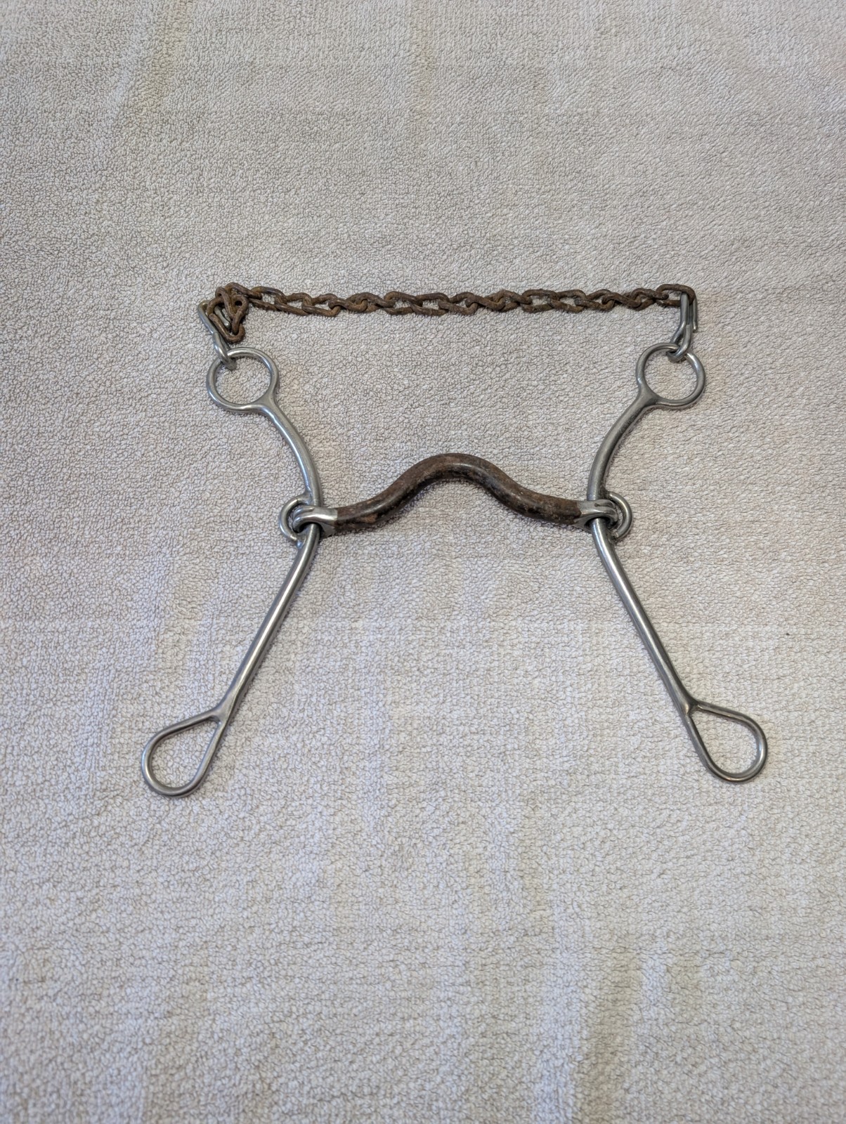 Trammel Horse Bit Equestrian Tack Western Horse Bit Curb Bit