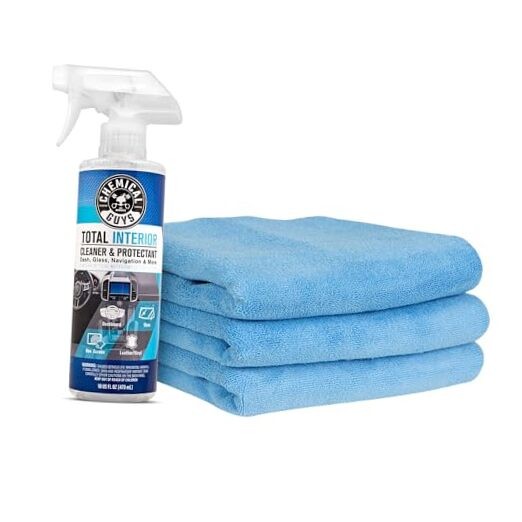 Total Interior Cleaner and Protectant, 16 Fl Oz + 3 Pack 16 Fl Oz (Pack of 1)