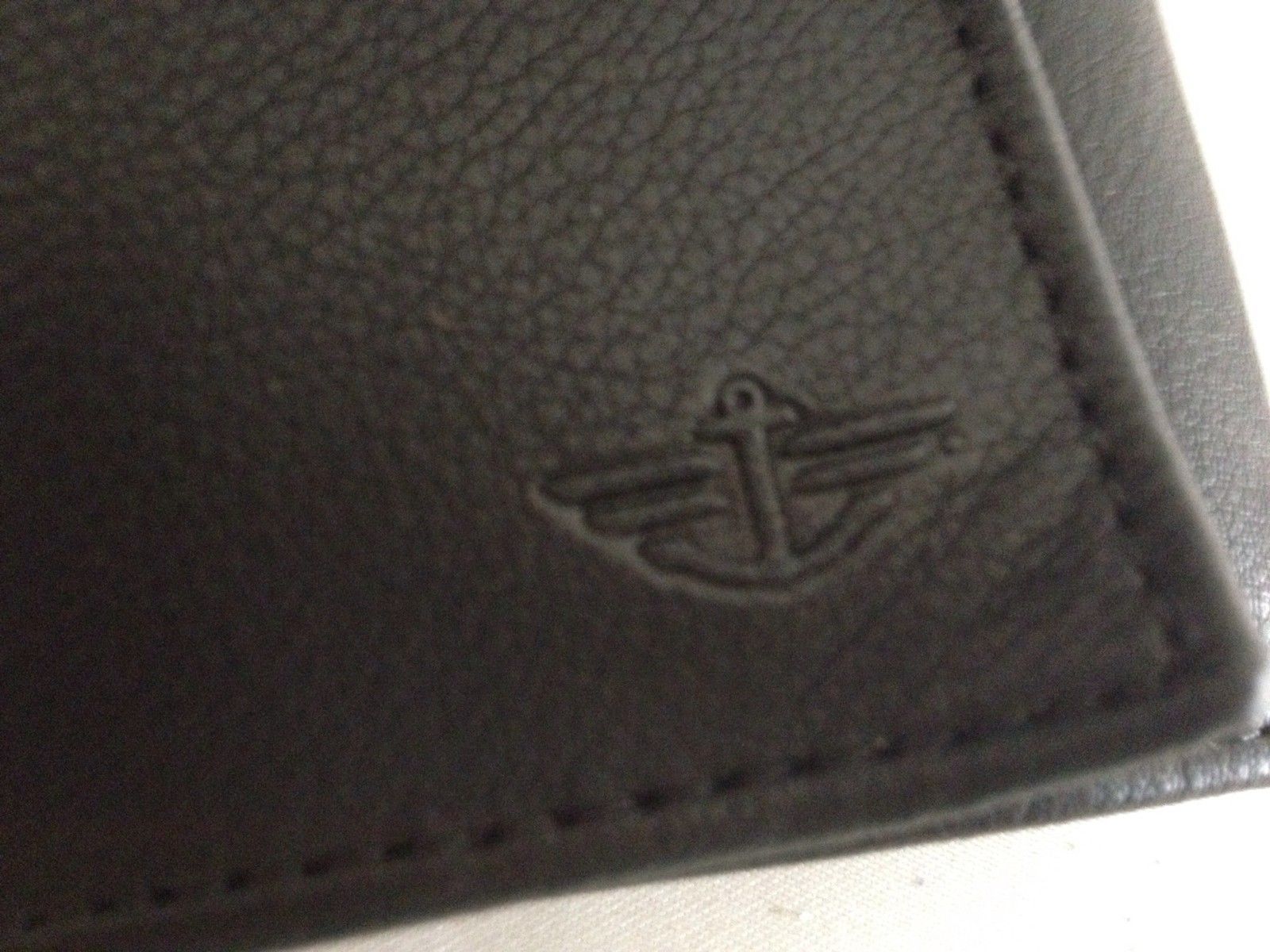 DOCKERS Trifold Leather Wallet,Reversible Leather Soft-Touch Leather Belt-XLarge